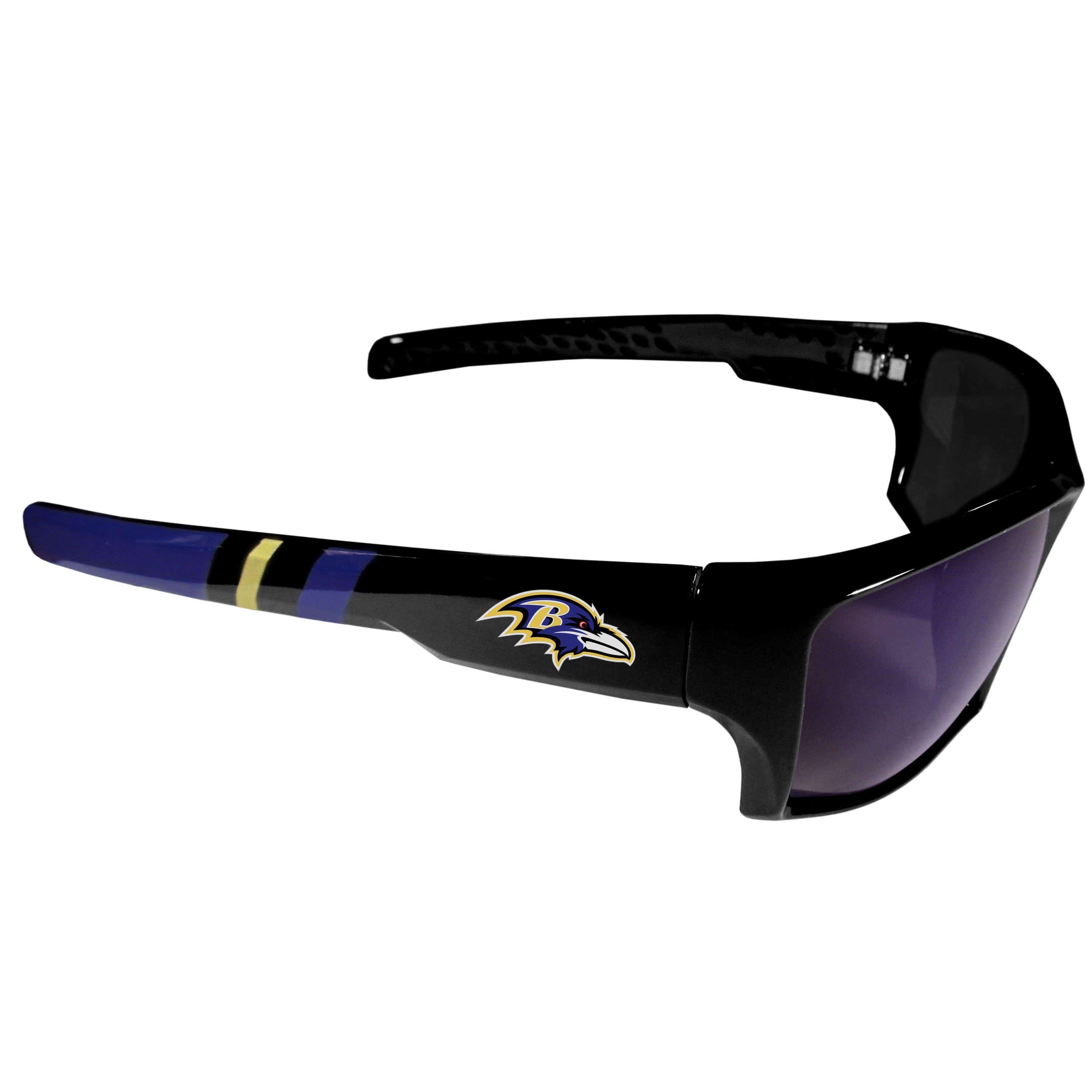 Baltimore Ravens Edge Wrap Sunglasses - Siskiyou Buckle