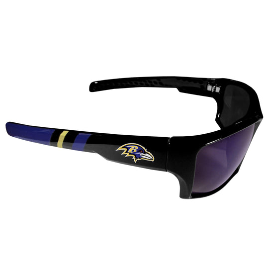 Baltimore Ravens Edge Wrap Sunglasses - Flyclothing LLC