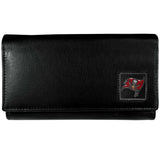Tampa Bay Buccaneers Leather Women's Wallet - Siskiyou Buckle
