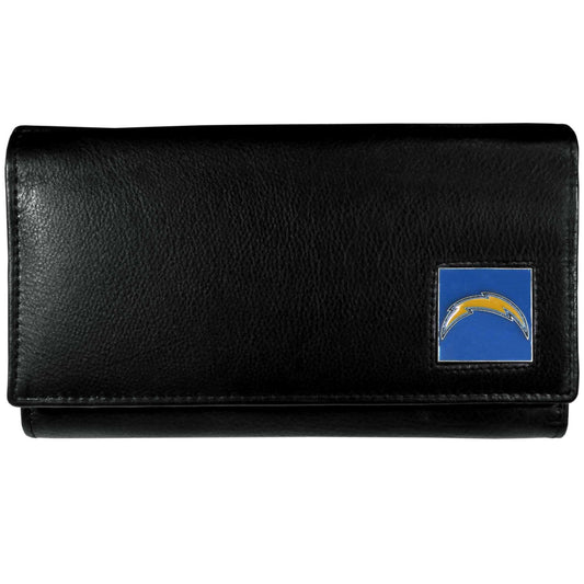 Los Angeles Chargers Leather Women's Wallet - Siskiyou Buckle