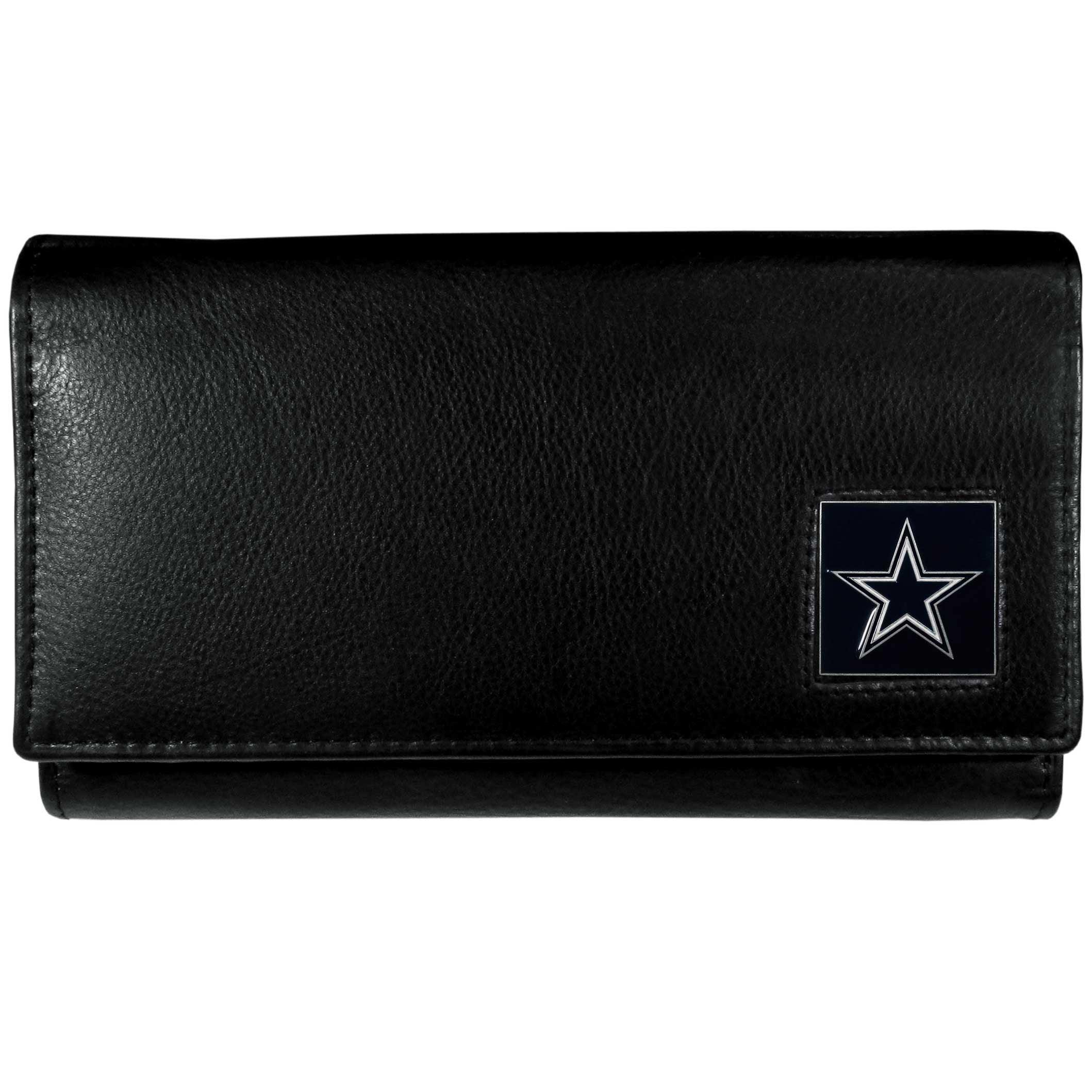 Dallas Cowboys Leather Women's Wallet - Siskiyou Buckle