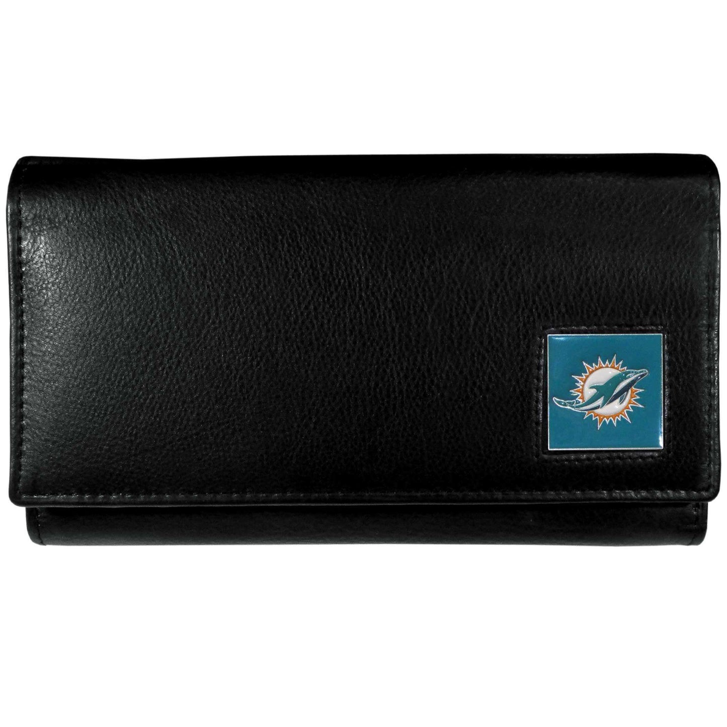 Miami Dolphins Leather Women's Wallet - Siskiyou Buckle - Flyclothing LLC
