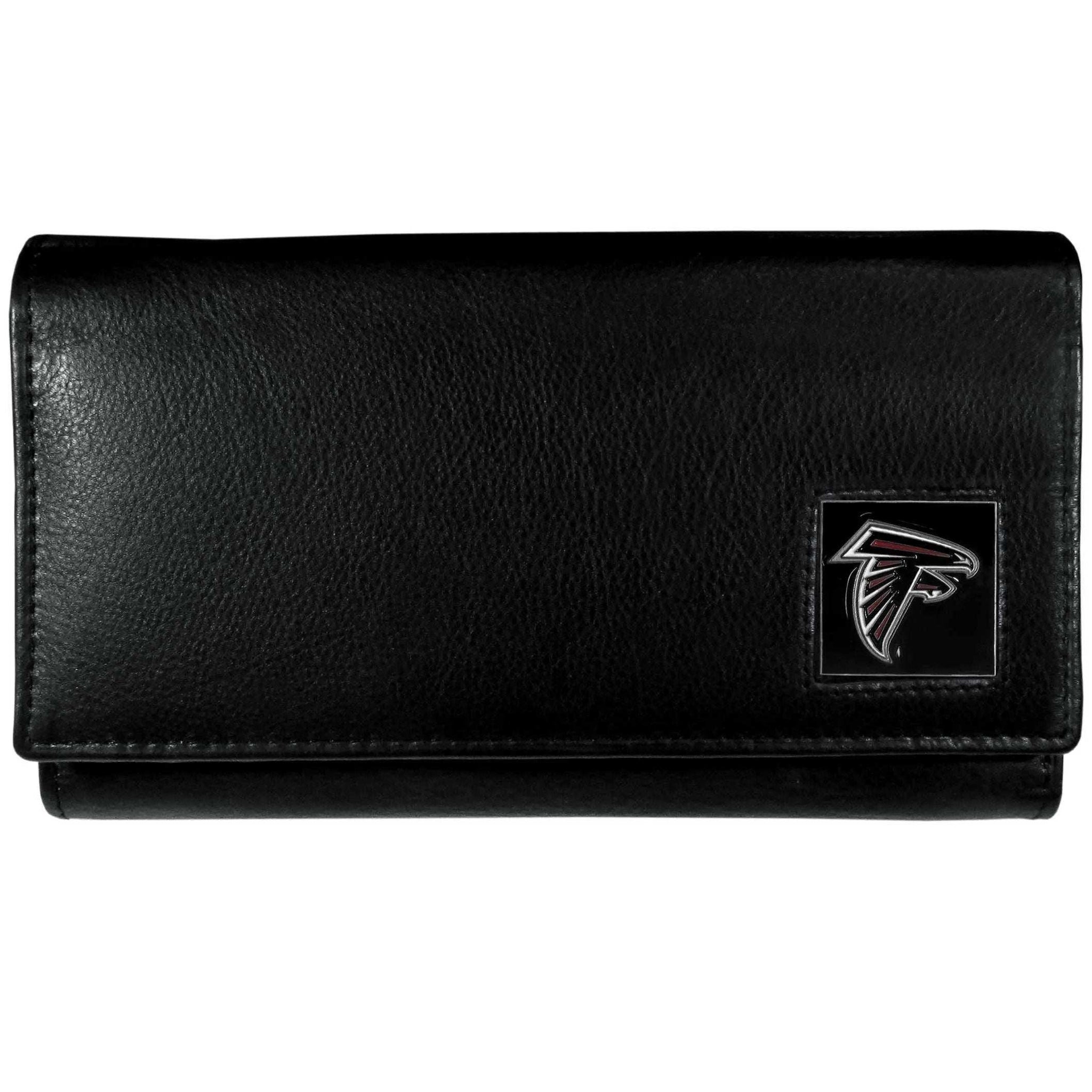 Atlanta Falcons Leather Women's Wallet - Siskiyou Buckle - Flyclothing LLC