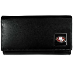 San Francisco 49ers Leather Women's Wallet - Siskiyou Buckle