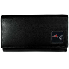New England Patriots Leather Women's Wallet - Siskiyou Buckle