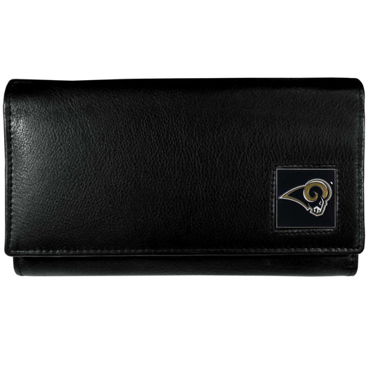 Los Angeles Rams Leather Women's Wallet - Siskiyou Buckle