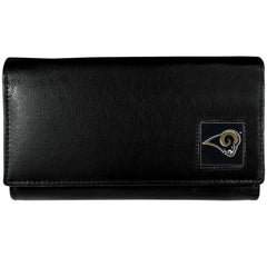 Los Angeles Rams Leather Women's Wallet - Siskiyou Buckle