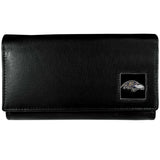 Baltimore Ravens Leather Women's Wallet - Siskiyou Buckle