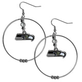Seattle Seahawks 2 Inch Hoop Earrings - Siskiyou Buckle