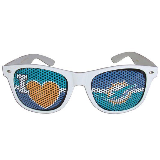 Miami Dolphins I Heart Game Day Shades - Flyclothing LLC