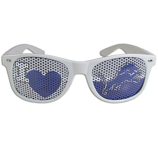Detroit Lions I Heart Game Day Shades - Flyclothing LLC