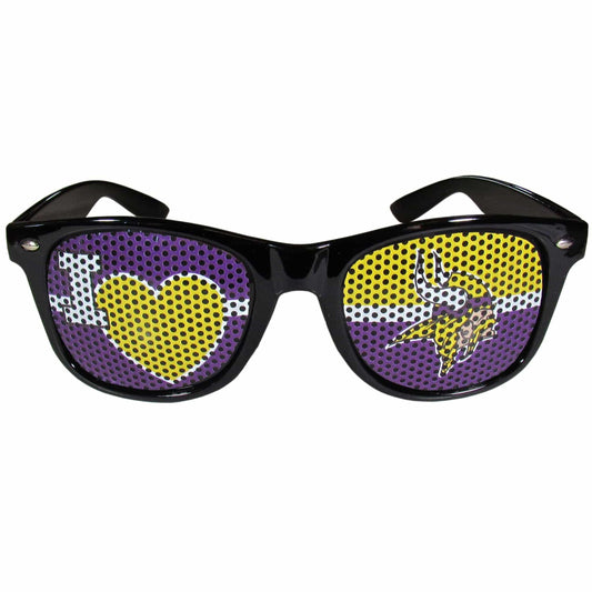 Minnesota Vikings I Heart Game Day Shades - Flyclothing LLC