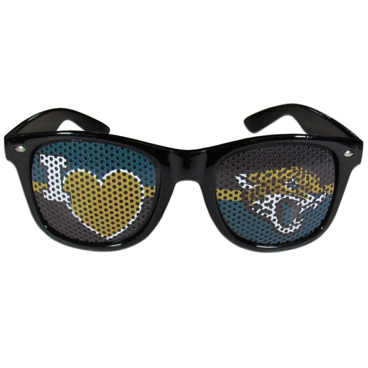 Jacksonville Jaguars I Heart Game Day Shades - Siskiyou Buckle