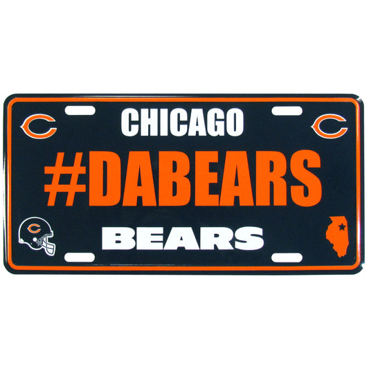 Chicago Bears Hashtag License Plate - Flyclothing LLC