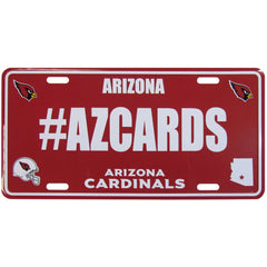 Arizona Cardinals Hashtag License Plate - Flyclothing LLC