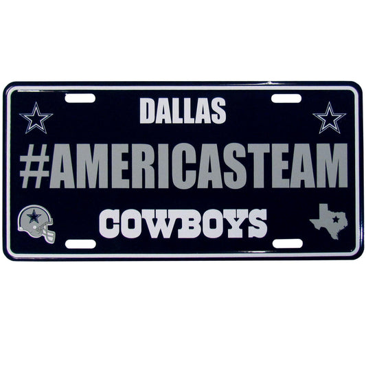 Dallas Cowboys Hashtag License Plate - Flyclothing LLC