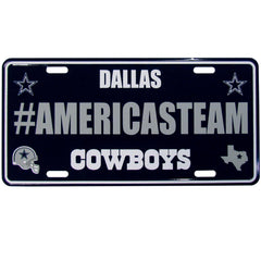 Dallas Cowboys Hashtag License Plate - Flyclothing LLC