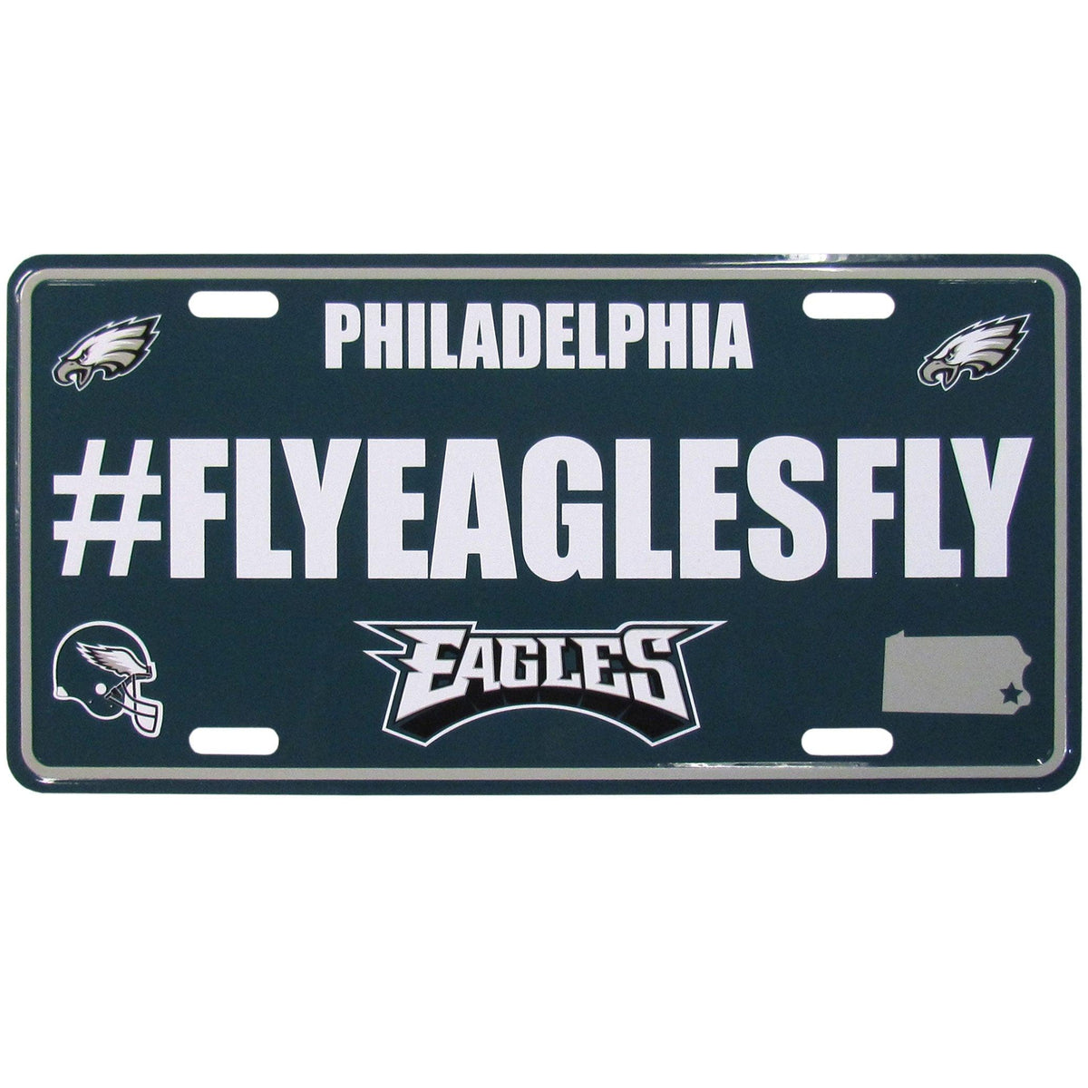 Philadelphia Eagles Hashtag License Plate - Flyclothing LLC