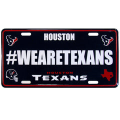 Houston Texans Hashtag License Plate - Flyclothing LLC