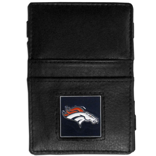Denver Broncos Leather Jacob's Ladder Wallet - Siskiyou Buckle