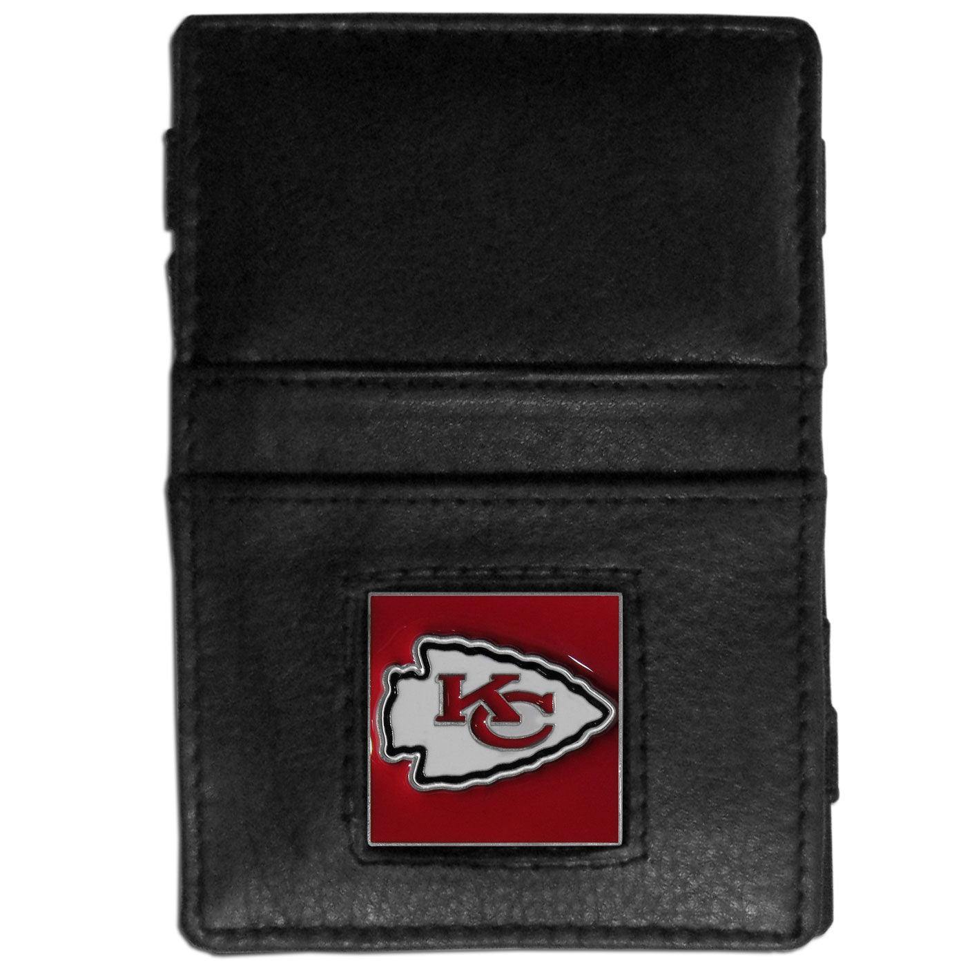 Kansas City Chiefs Leather Jacob's Ladder Wallet - Flyclothing LLC