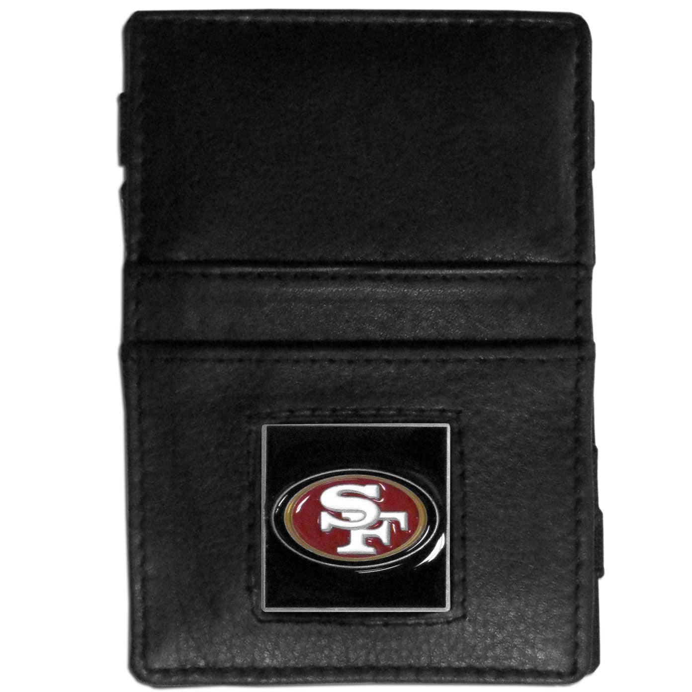 San Francisco 49ers Leather Jacob's Ladder Wallet - Siskiyou Buckle