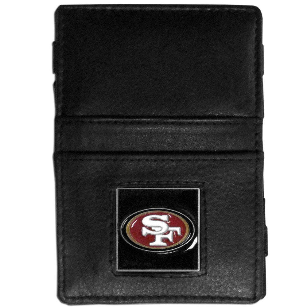 San Francisco 49ers Leather Jacob's Ladder Wallet - Siskiyou Buckle