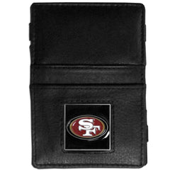 San Francisco 49ers Leather Jacob's Ladder Wallet - Siskiyou Buckle