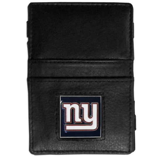 New York Giants Leather Jacob's Ladder Wallet - Siskiyou Buckle