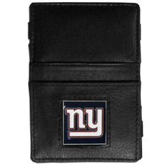 New York Giants Leather Jacob's Ladder Wallet - Siskiyou Buckle