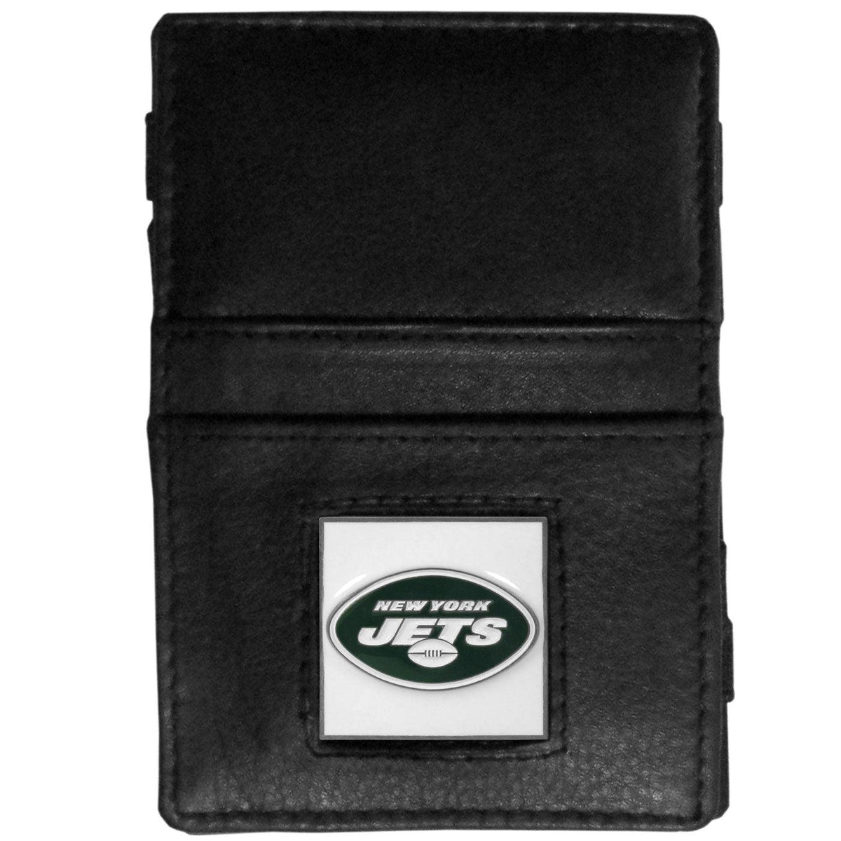 New York Jets Leather Jacob's Ladder Wallet - Flyclothing LLC
