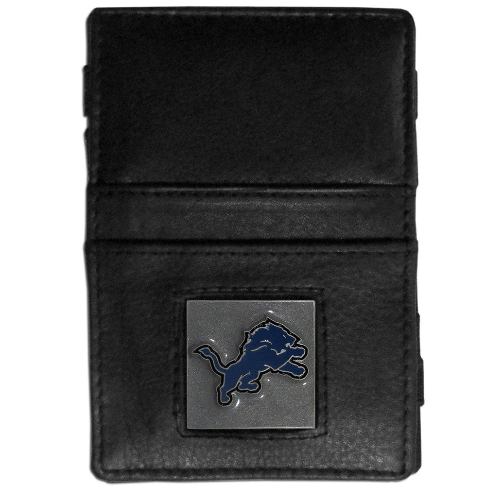 Detroit Lions Leather Jacob's Ladder Wallet - Siskiyou Buckle