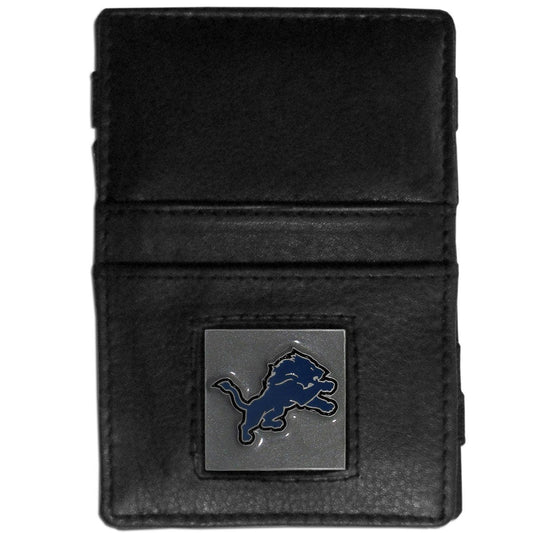Detroit Lions Leather Jacob's Ladder Wallet - Siskiyou Buckle