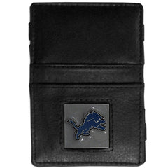 Detroit Lions Leather Jacob's Ladder Wallet - Siskiyou Buckle