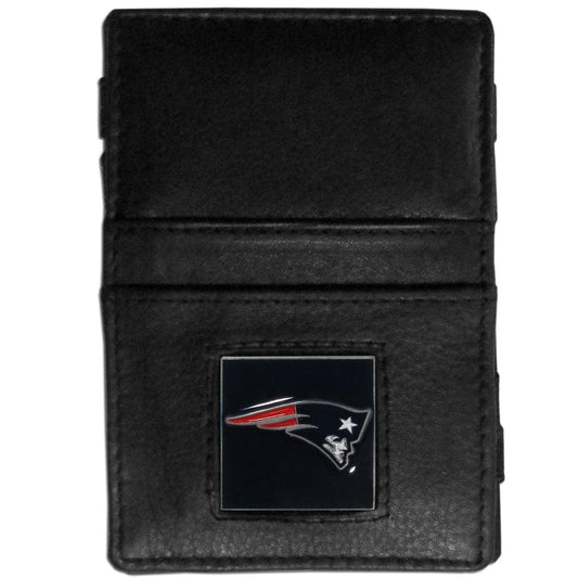 New England Patriots Leather Jacob's Ladder Wallet - Flyclothing LLC