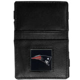 New England Patriots Leather Jacob's Ladder Wallet - Siskiyou Buckle