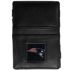 New England Patriots Leather Jacob's Ladder Wallet - Siskiyou Buckle