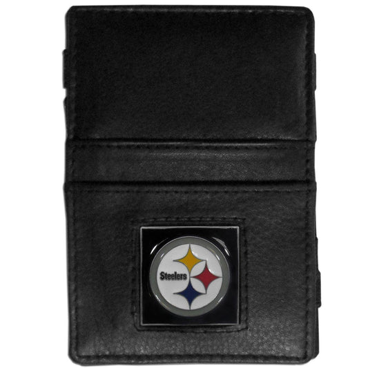 Pittsburgh Steelers Leather Jacob's Ladder Wallet - Siskiyou Buckle
