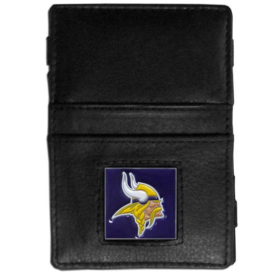 Minnesota Vikings Leather Jacob's Ladder Wallet - Flyclothing LLC