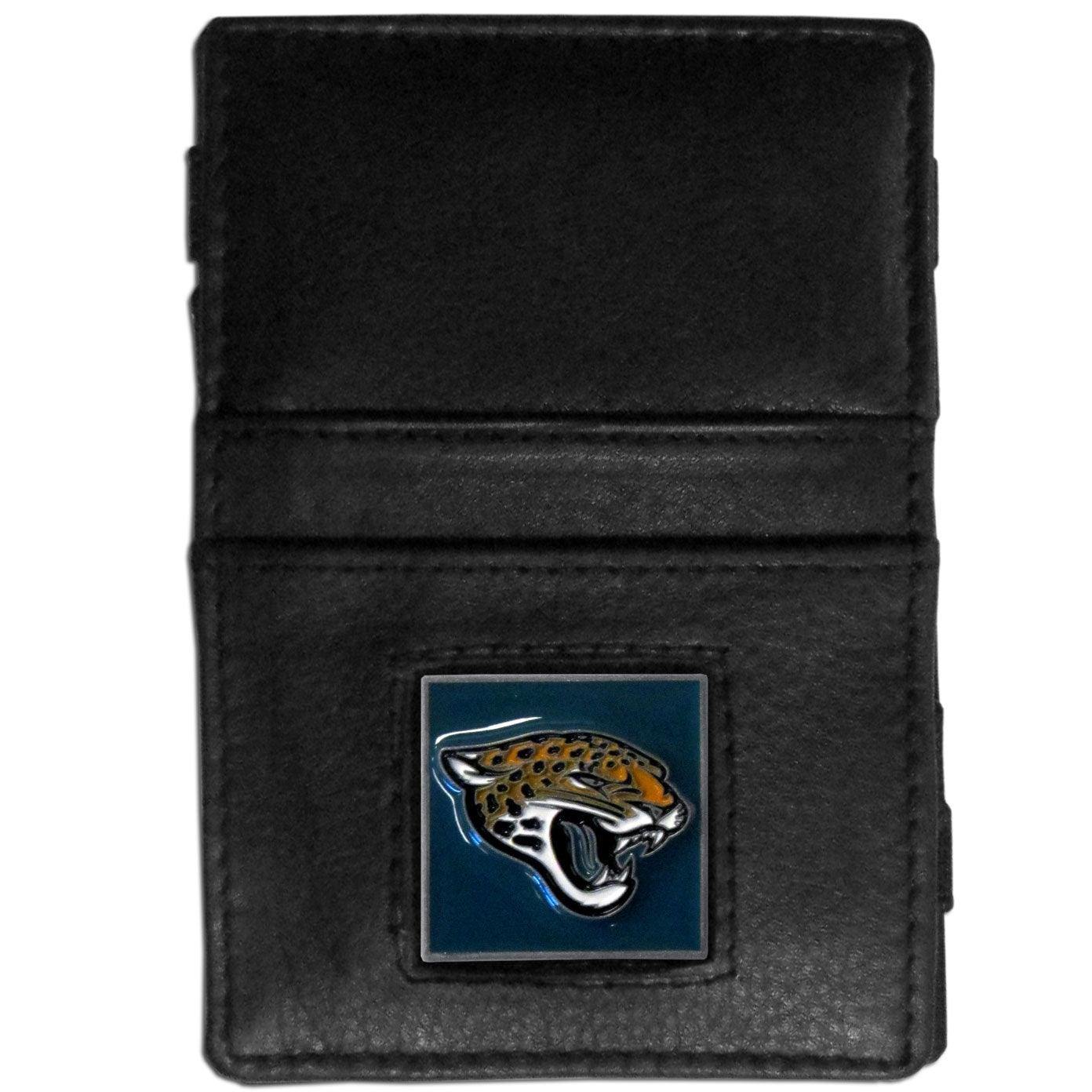 Jacksonville Jaguars Leather Jacob's Ladder Wallet - Siskiyou Buckle