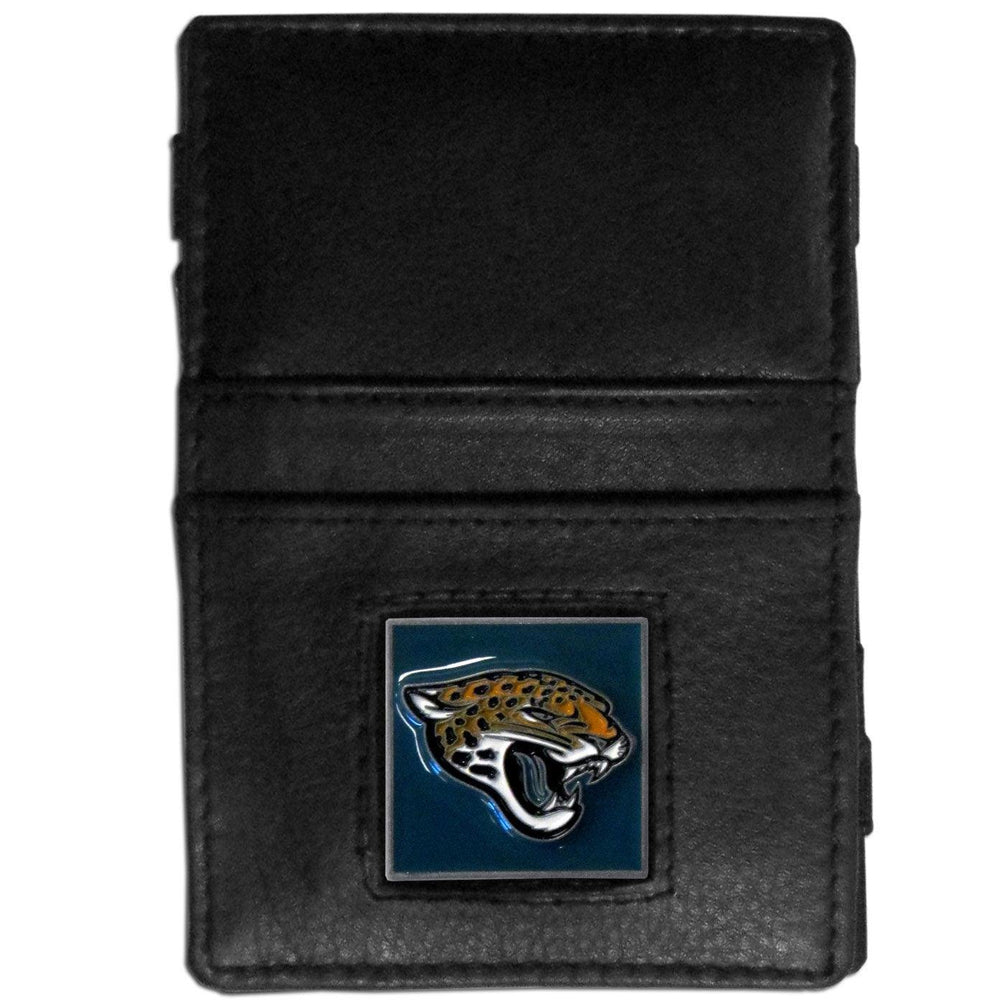 Jacksonville Jaguars Leather Jacob's Ladder Wallet - Siskiyou Buckle