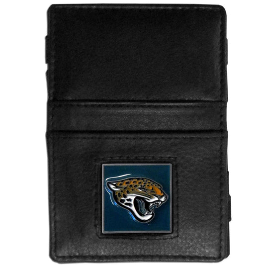 Jacksonville Jaguars Leather Jacob's Ladder Wallet - Siskiyou Buckle