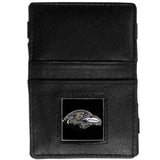 Baltimore Ravens Leather Jacob's Ladder Wallet - Siskiyou Buckle