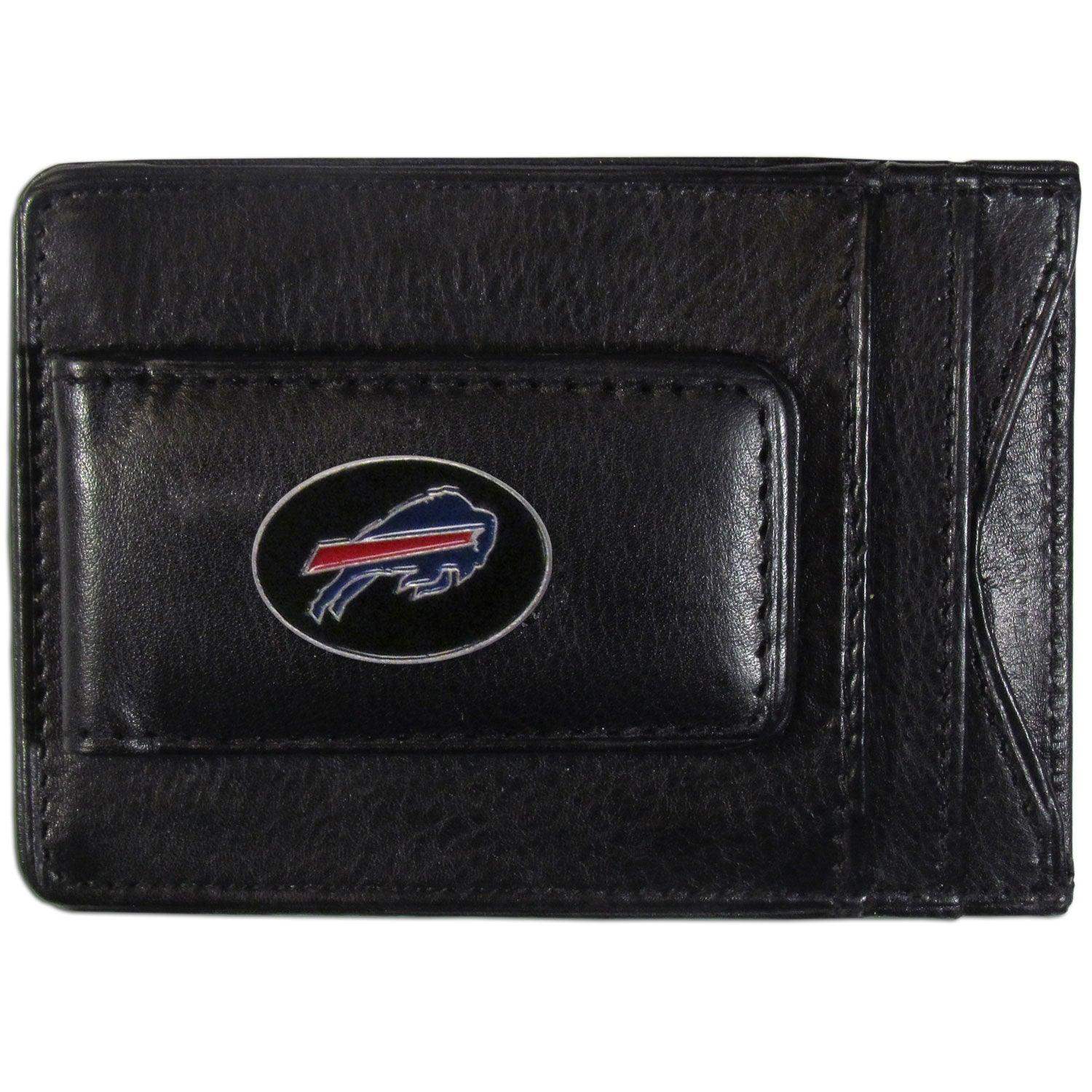 Buffalo Bills Leather Cash & Cardholder - Siskiyou Buckle - Flyclothing LLC