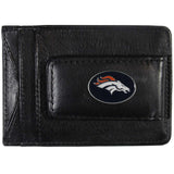 Denver Broncos Leather Cash & Cardholder - Siskiyou Buckle