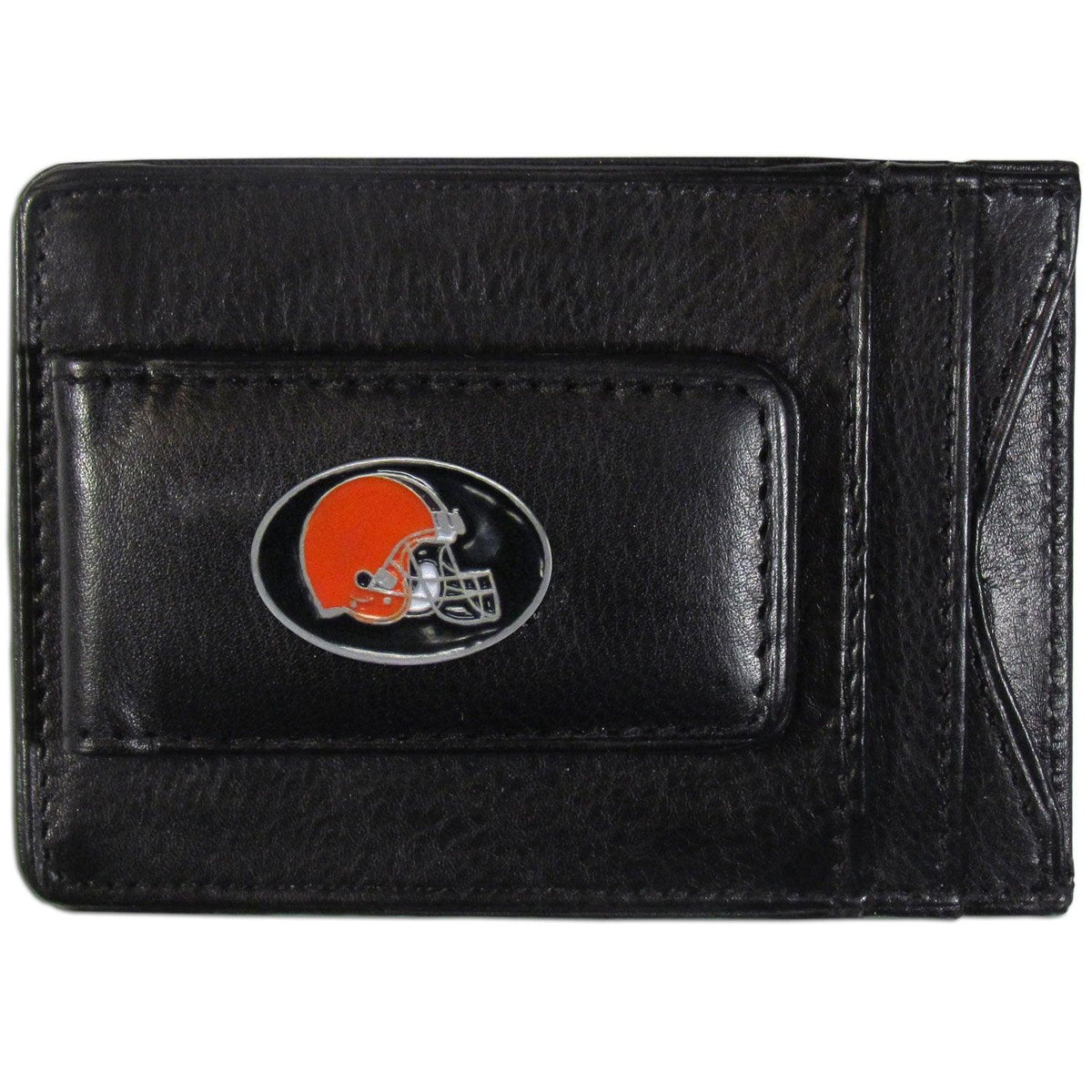 Cleveland Browns Leather Cash & Cardholder - Flyclothing LLC