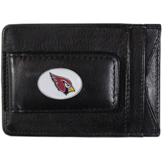 Arizona Cardinals Leather Cash & Cardholder - Siskiyou Buckle