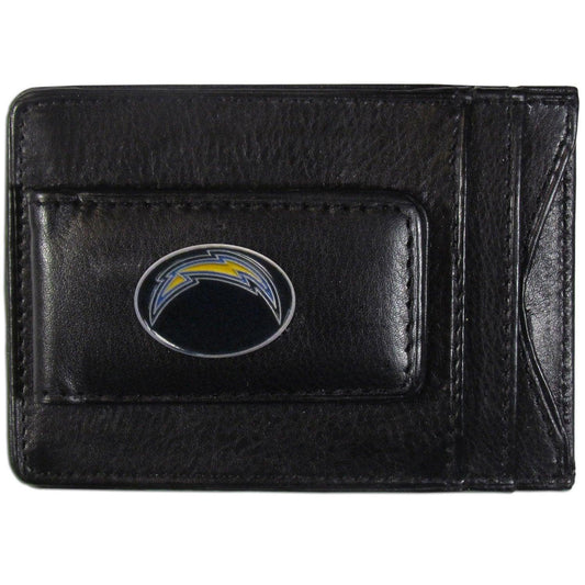 Los Angeles Chargers Leather Cash & Cardholder - Siskiyou Buckle