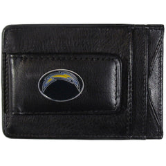 Los Angeles Chargers Leather Cash & Cardholder - Siskiyou Buckle