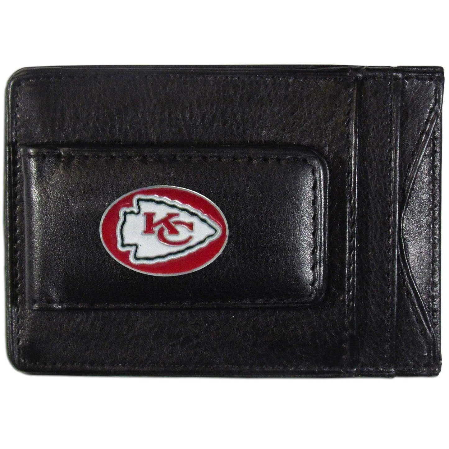 Kansas City Chiefs Leather Cash & Cardholder - Kansas City Chiefs - Flyclothing LLC